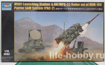 01022  "" -2:   901     MIM-104   AN/MPQ-53 / M901 Launching Station & AN/MPQ-53 Radar set of MIM-104 Patriot SAM System (PAC-2) 