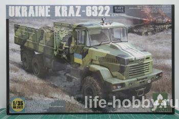 2022    -6322( ) / UKRAINE heavy truck KRAZ-6322(late type)