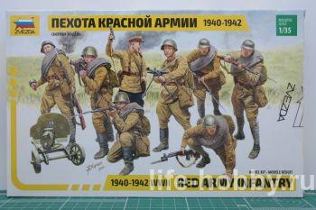 3526    1940-1942 /  Red army infantry 1940-1942 WWII