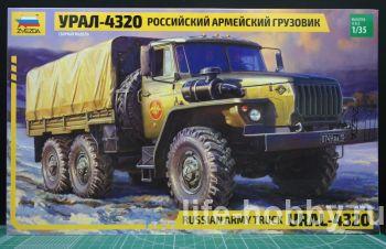 3654    -4320 / Russian army truck URAL-4320