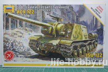 5054    -122 / Soviet tank destroyer ISU-122 