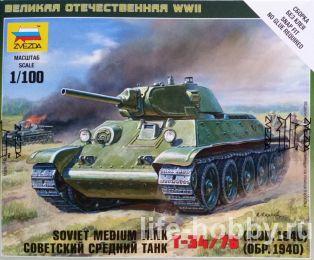 6101    -34/76 (. 1940) / Soviet Medium Tank (mod. 1940)