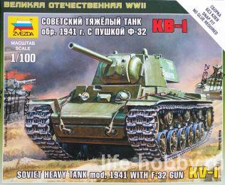 6190    -1 .1941   -32 / Soviet Heavy Tank KV-1 mod. 1941 with F-32 gun