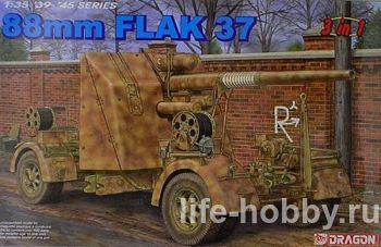 6287  88-  Flak 37 (3    ) / 88mm Flak 37 (3 in 1)