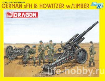 6392   150-  sFH 18 / German sFH 18 Howitzer w/Limber