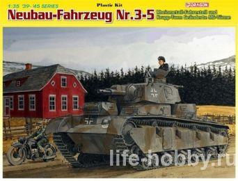 6690       "Neubau-Fahrzeug" (    "") / WWII German Neubau-Fahrzeug (No.3-5)