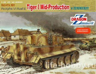 6700    Pz. Kpfw. VI  E (     )  / Tiger I Mid Production w/Zimmerit