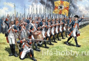 8071 Prussian Grenadies of Frederick II "The Great", XVIII A.D. (   ), XVIII .