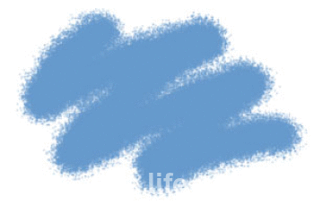 02-АКР Краска акриловая серо-голубая (12 мл)