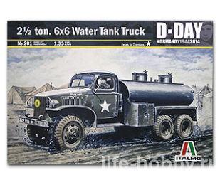 0201 2 1/2 Ton 6x6 WATER TANK TRUCK