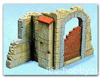 0409 Church Door and wall section