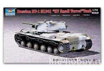 07232 Russia KV-1 tank Model 1941 `KV Small Turret` (  -1 1941 .   )