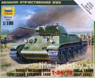 6101    -34/76 (. 1940) / Soviet Medium Tank (mod. 1940)