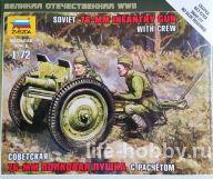 6145  76-     / Soviet 76-mm infantry gun with crew 