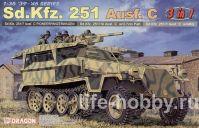 6224   Sd. Kfz. 251 Ausf. C (3    ) / Sd. Kfz. 251 Ausf. C (3 in 1 Kit)