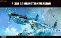 12282 Самолет P-38J, Droopsnoot, P-38L, F-5E (Локхид P-38 «Лайтнинг» американский тяжёлый истребитель и разведывательный самолёт)