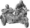 3639   M-72     / Soviet motorcycle M-72 with sidecar and crew 