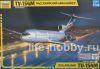 7004   -154  / Tu-154M Russian airliner