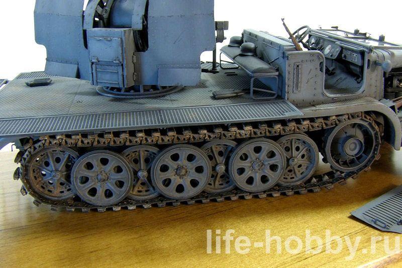 Trumpeter 1/35 01523 Flakvierling 38 Sd.Kfz.7/1 Early Version