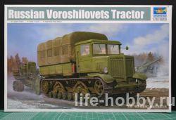 01573 Русский гусеничный тягач «Ворошиловец» / Russian Voroshilovets tractor 