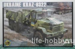 2022Т Украинский тяжёлый грузовик КРАЗ-6322(поздняя версия) / UKRAINE heavy truck KRAZ-6322(late type)