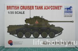 CB35010 Английский средний крейсерский танк А34 «Комета» / British cruiser tank A34"COMET"
