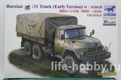 CB35193 Русский грузовой автомобиль ЗИЛ-131 с лебедкой (ранняя версия) / Russian ZIL-131 Truck (Early Version) w/winch 