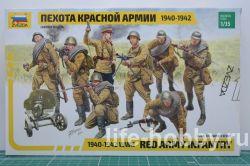 3526    1940-1942 /  Red army infantry 1940-1942 WWII