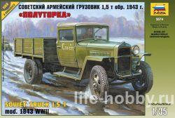 3574    1,5  -  1943 . "" / GAZ-MM Soviet Truck 1.5 t mod.1943 WWII 