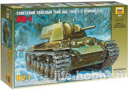 3624    -1 . 1940 .   -11 / KV-1 Soviet Heavy Tank mod.1940 with L-11 gun 