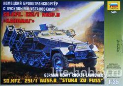 3625      Sd.Kfz. 251/1 Ausf.B  "" / Sd.Kfz. 251/1 Ausf.B "STUKA ZU FUZZ" german heavy rocket launcher