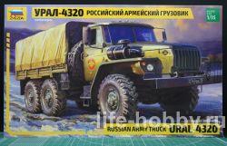 3654 Российский армейский грузовик УРАЛ-4320 / Russian army truck URAL-4320