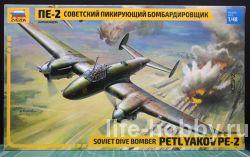 4809 Советский пикирующий бомбардировщик ПЕ-2 / Soviet dive bomber PETLYAKOV PE-2
