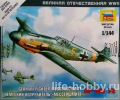 6116 Немецкий истребитель "Мессершмитт" BF-109 F2 / "Messerschmitt" BF-109 F2 German Fighter