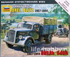 6126 Немецкий грузовик Опель Блиц 1937-1944 / Opel BLITZ German Truck 1937-1944