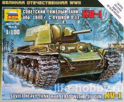 6141 Советский тяжёлый танк КВ-1 обр. 1940 г. с пушкой Л-11 / KV-1 Soviet Heavy Tank mod. 1940 with L-11 gun