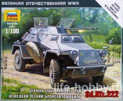6157 Немецкий лёгкий бронеавтомобиль Sd.Kfz.222 / Sd.Kfz.222 German Light Armored Car 