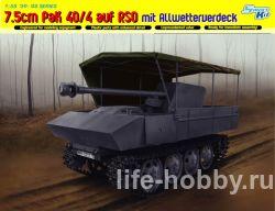 6679    75-  Pak 40/4   RS0    / 7.5cm Pak 40/4 auf RS0 mit Allwetterverdeck