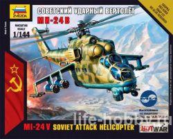 7403 Mi-24V Hind Soviet Attack Helicopter (-24   )
