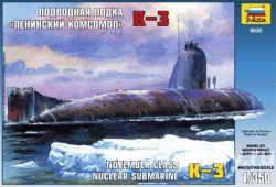 9035 November class nuclear submarine K-3 (Подводная лодка К-3 «Ленинский комсомол»)