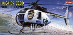 12249  Hughes 500D Police helicopter ( 500D  )