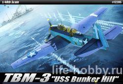12285  TBM-3 USS "Bunker Hill" ( TBM-3        )