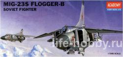 12445 Самолет MiG-23S Flogger B (МиГ-23С советский многоцелевой истребитель с крылом изменяемой стреловидности)
