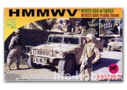 7245 HMMWV M1025 ASK w/LRAS3 & HMMWV M1025 w/Loudspeaker