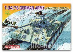 7316 T-34/76 German Army w/Panzer III cupola