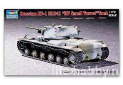 07232 Russia KV-1 tank Model 1941 `KV Small Turret` (  -1 1941 .   )